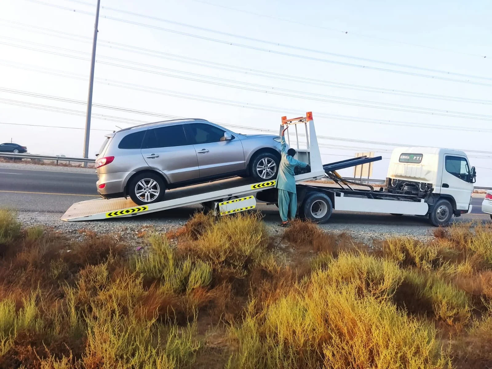 Ajman service area for Bakht Ali Transport